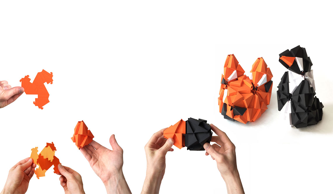 TROXES – Origami building blocks