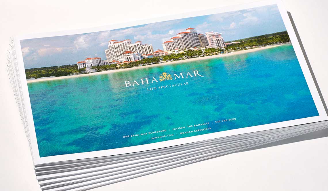 resort marketing materials