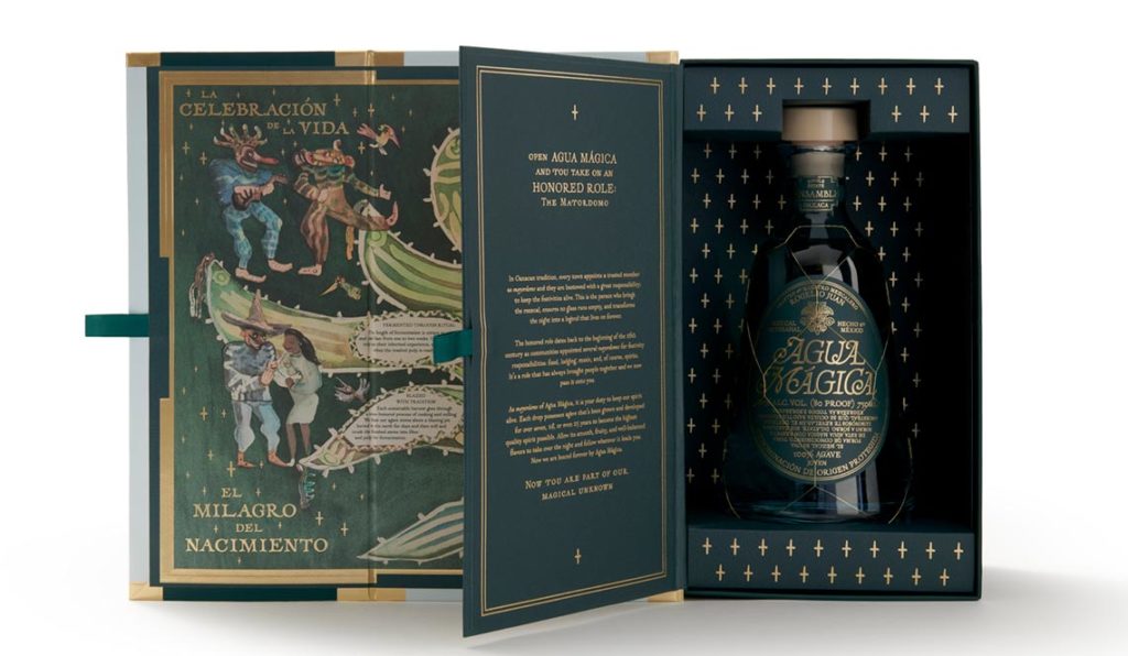 Luxury Beverage Packaging for Agua Mágica